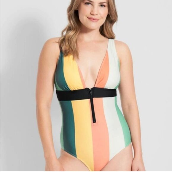 ModCloth The Dharla One-Piece Swimsuit - Picture 1 of 13